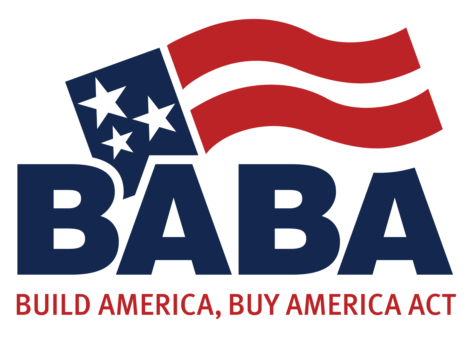Hayward Flow Control Build America, Buy America Act logo