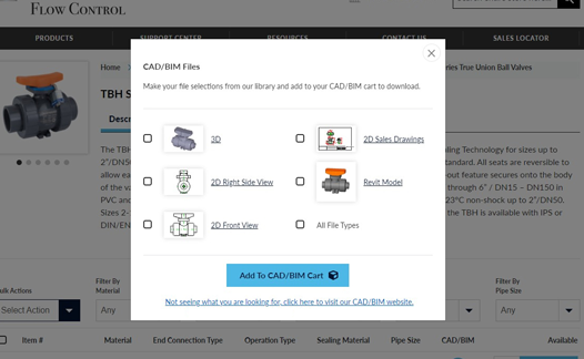 File-type selection