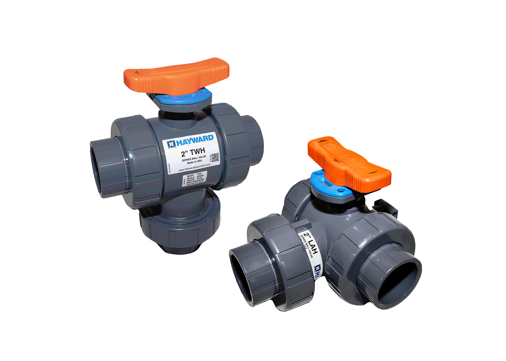 Hayward Flow Control Introduces 3 Way Ball Valve Lines, The TWH and LAH Series