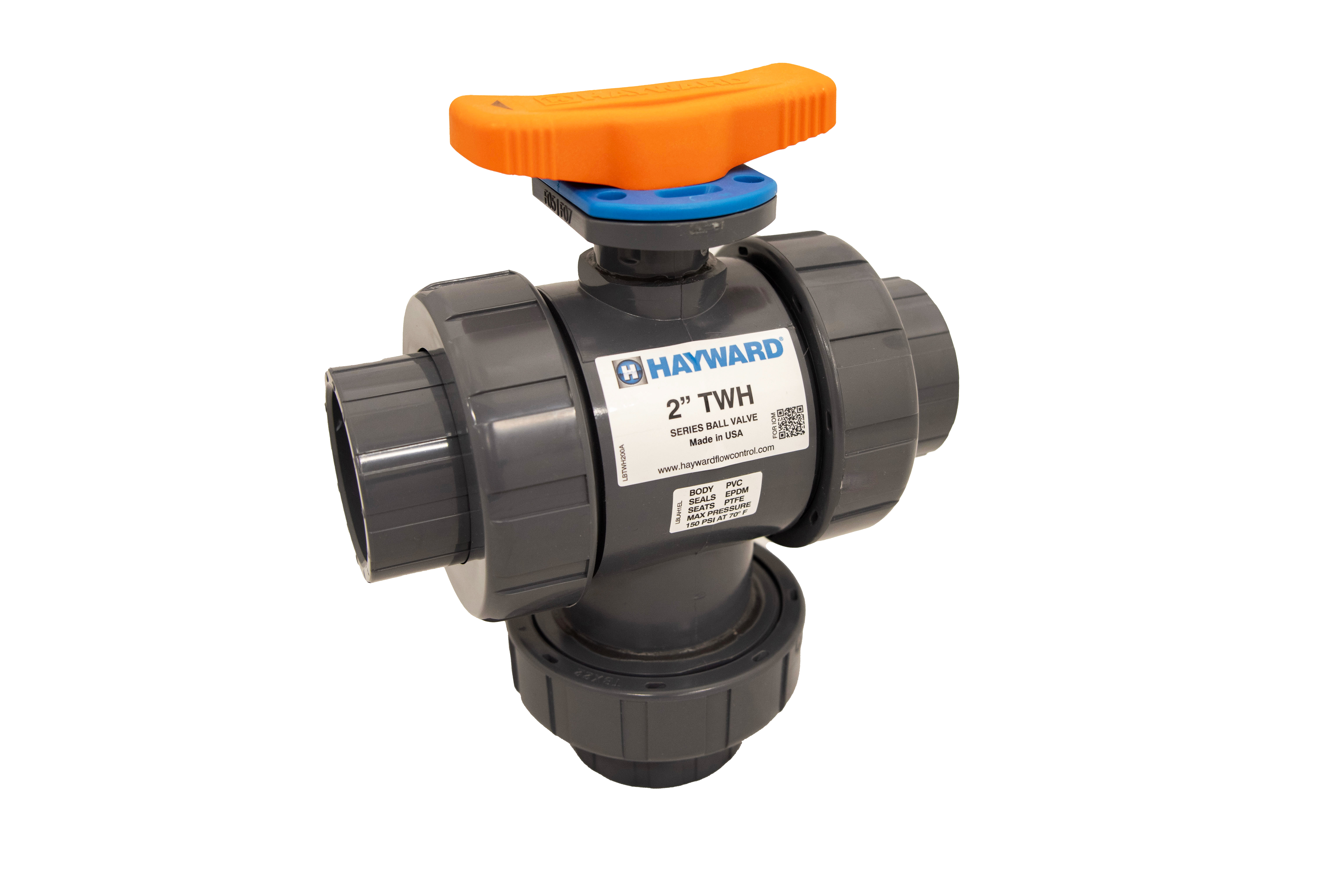 TWH / TNH / TPH Series 3-Way True Union Ball Valve